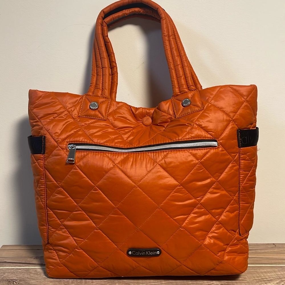 Calvin Klein Reversible Puffer Large Tote